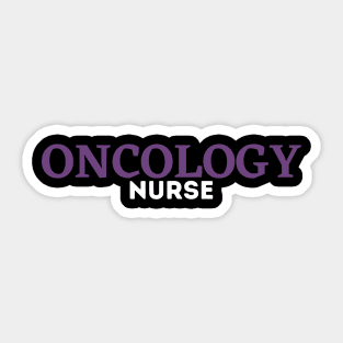 Oncology nurse Sticker